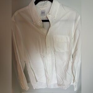 Aspesi White Casual‎ Button Down Shirt Crisp Cotton